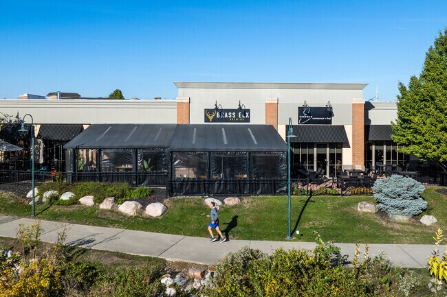 Brass Elk Brewing is a great place to get dinner near Strong.