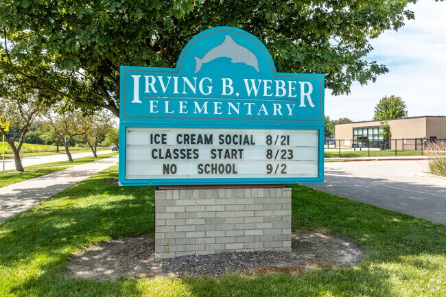Weber Elementary's mascot is the Dolphins.