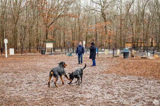 Blydenburg County Park has a big dog park right by Central Islip.