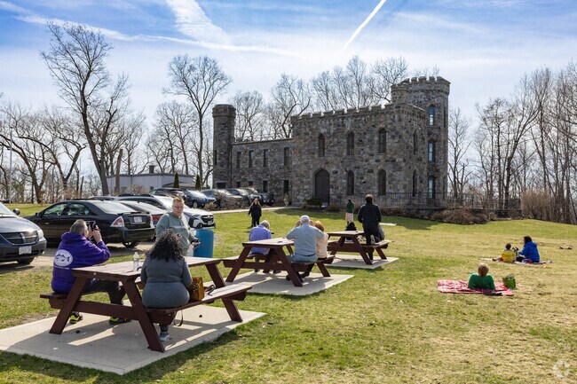 The Winnekenni Park Castle in Highlands is a popular spot for a number of activities.