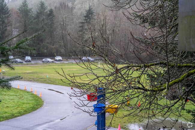 Brookside Elementary School sports field.