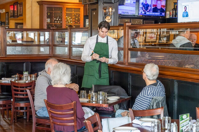 Churchill's in Rockville Centre serves American-style pub food and a wide selection of spirits.