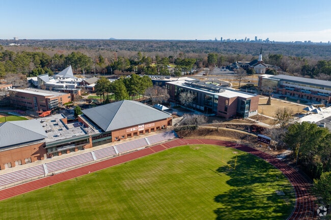 Holy Innocents Episcopal School boasts athletic fields for team sports and other activities.