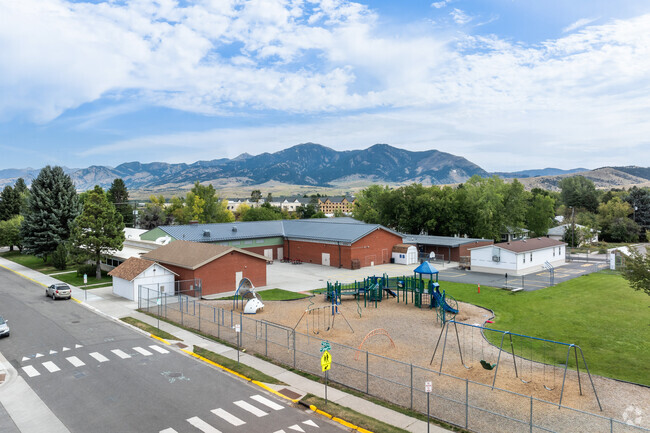 Whittier School has a great outdoor play space for kids.