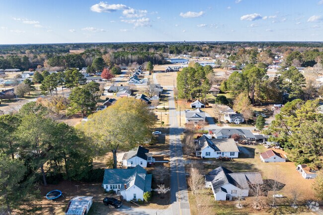 Pine Level is a small town located 35 miles east of Raleigh.