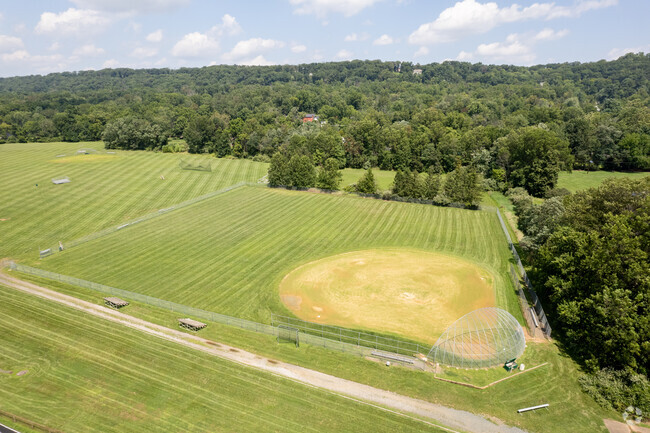 The baseball field at Bridgewater Raritan Middle School in Bridgewater.