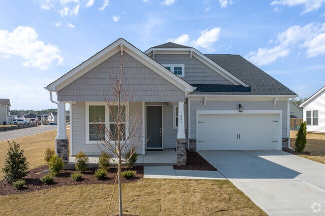 Single store craftsman style homes