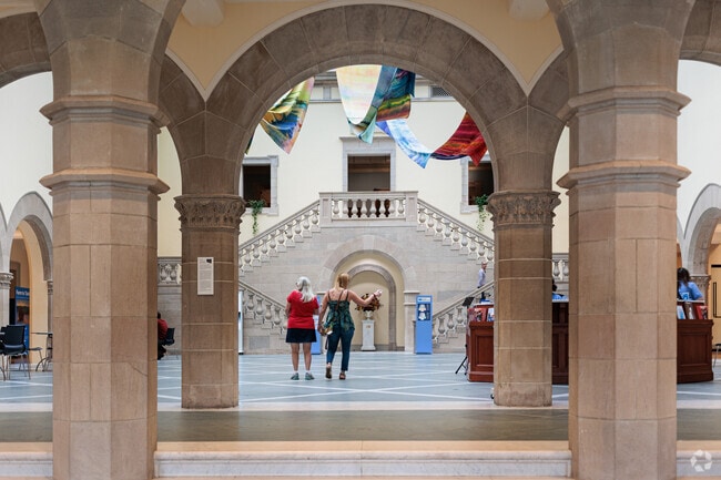 The Chrysler Museum of Art's exhibits draw visitors from across Ghent and beyond.