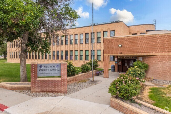 Fruita Middle School is the option in the Fruita area for grades 6-7.