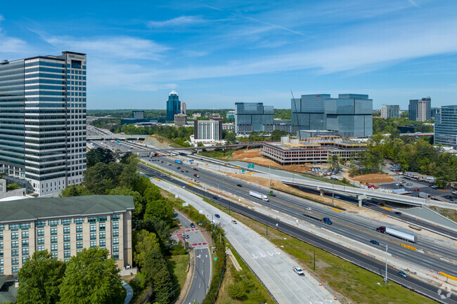 Lakes District lies just south of Interstate 285.
