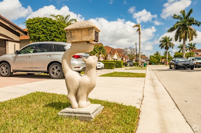 Residents of Sweetwater take pride in  their homes, and some have fun mailboxes.