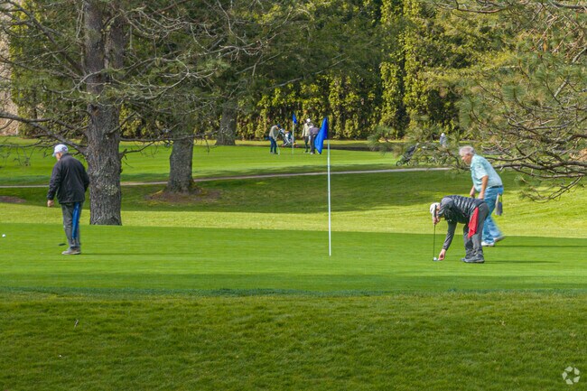 Snoqualmie Falls Golf Course is a great place to practice your swing.