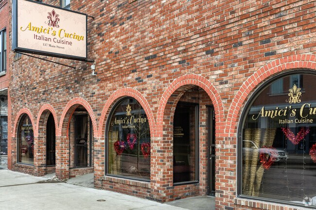 Amici's Cucina is a local Waterville favorite for Italian fare.