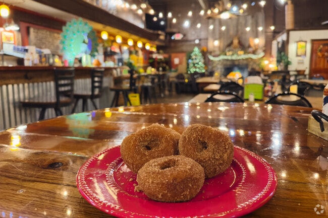 The Apple Store in Shenandoah Farms is known for its freshly made donuts.