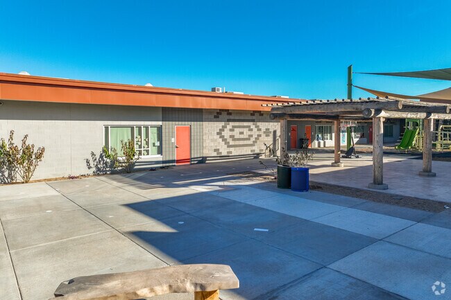 Education at Gila Crossing Community in Phoenix blends tradition with modern teaching.
