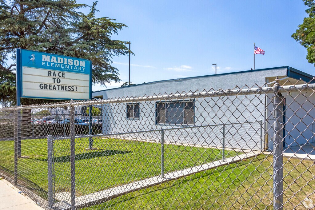 Madison Elementary School serves grades K-6 in Sanger.