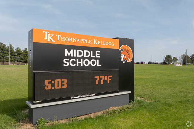 Thornapple Kellogg Middle School in Middleville, MI.