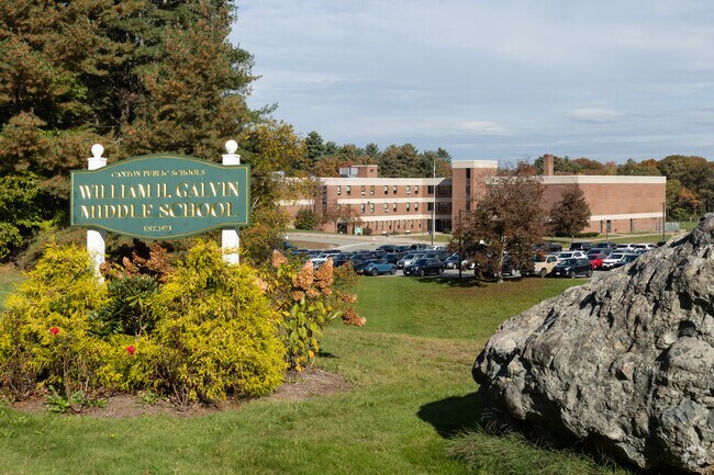 William Galvin Middle School serves students in the city of Canton.