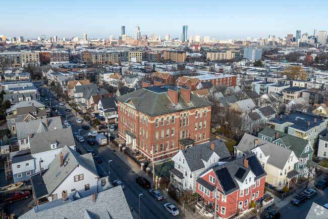 Roger Clap Elementary School in Dorchester is located moments from Downtown Boston.