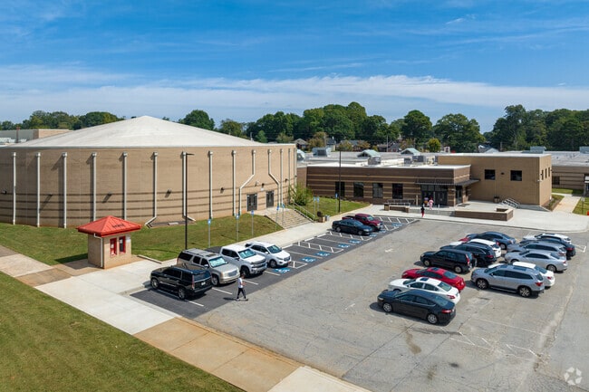 Formed by combining four schools: Woodland, Russell, College Park, and Hapeville High Schools.