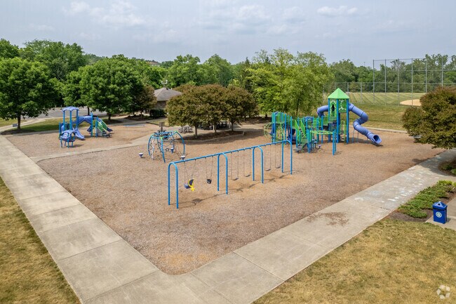 A playground is featured at Miami Riverview Park in Epworth Heights.