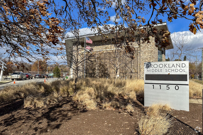 Brookland Middle School sign