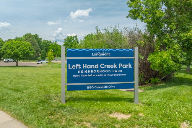 Lefthand Creek Park is a stunning spot in the Pike neighborhood to enjoy sun and fun.