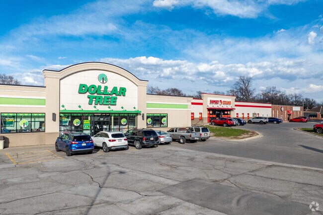 Dollar Tree is one of the many shops found near the Paddock Road neighborhood.