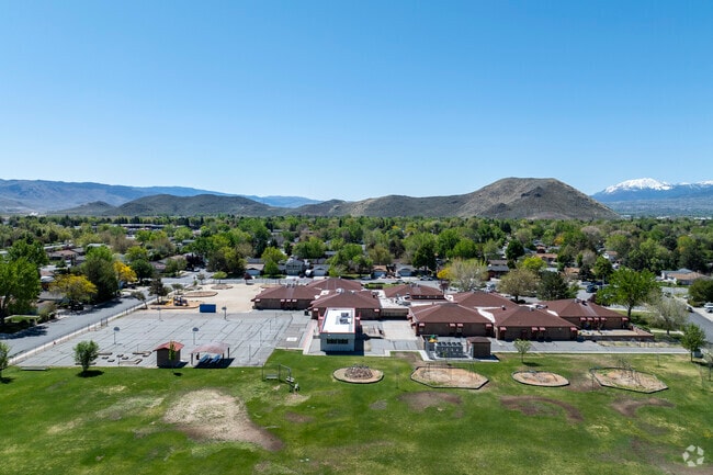 A view of Edwin S. Dodson Elementary School facing South.