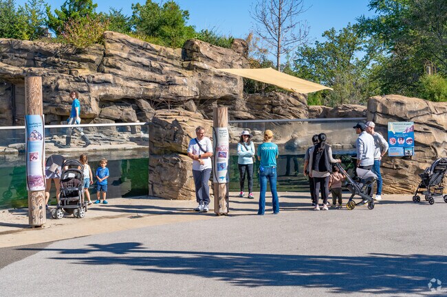 Parkers Settlement families enjoy the Mesker Park Zoo and Botanic Garden that opened in 1928.