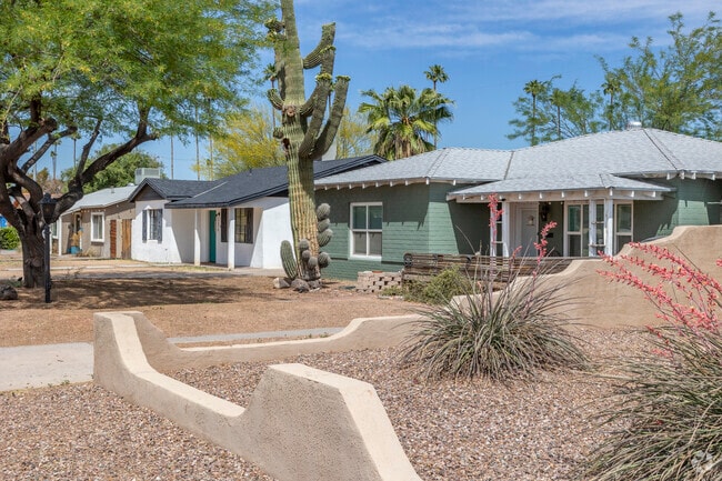 Coronado has no HOA, allowing residents to choose their own home colors.