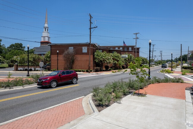 Levy strives for pleasant, walkable sidewalks.