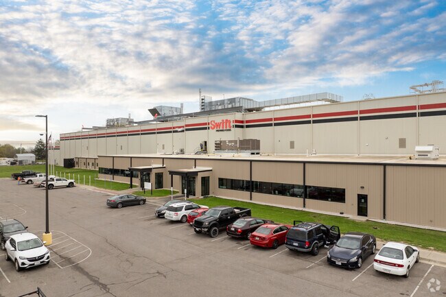 The smell of bacon wafts from the Swift Prepared Foods plant in Moberly.