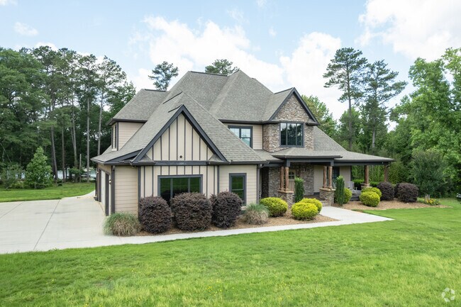 Larger estates can go for over a million dollars in Townville.