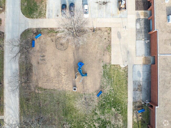 Wegner School has a space for students to learn outdoors.