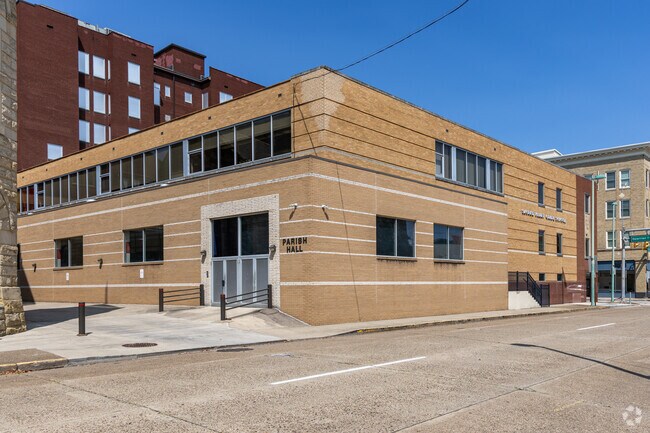 Teachers greet students with warm smiles each day at Sacred Heart Grade School.