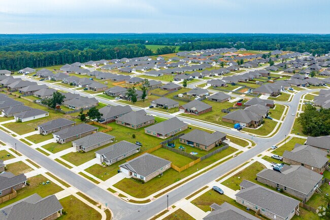 Blackstone has newer subdivisions with mostly one story homes.