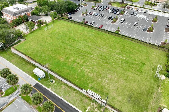 Students enjoy the Blessed Trinity School in Southeast Ocala, FL sports field.