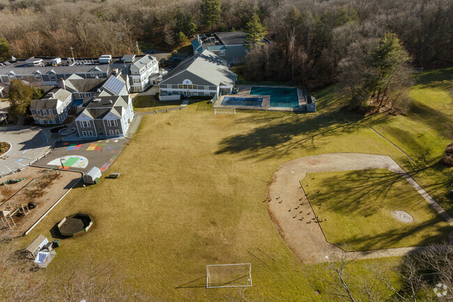 Meadowbrook School in Weston includes a large baseball field and swimming pool.