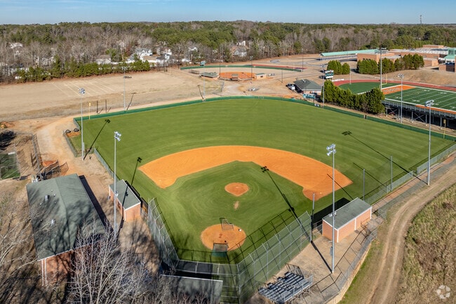 Stockbridge High School has a baseball field.