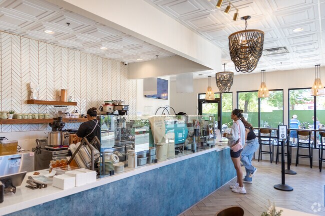 Coffee Class offers Highland Hills locals great food and signature coffee options.