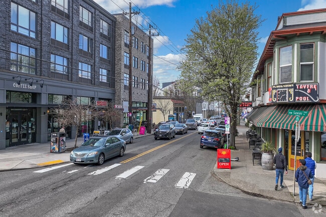 Head Down to the Many Restaurants and Shops in Slabtown, Just Down Germantown Road Forest Park.