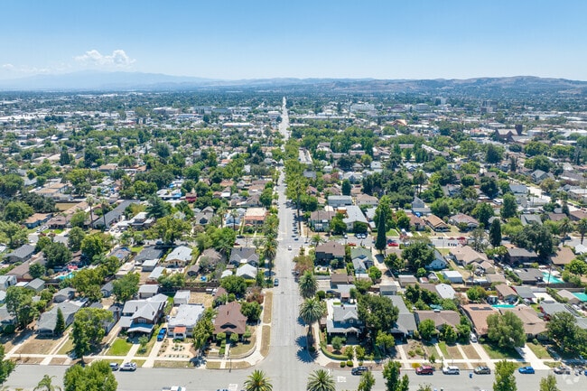 Lincoln Park in Pomona features tree-lined streets and historic homes.