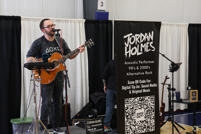 Listen to live local artist perform at Seacoast's Spring Fine Specialty Food & Craft Show.