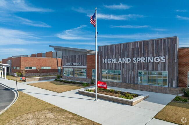 Highland Springs Middle School opened to students in the fall of 2023.
