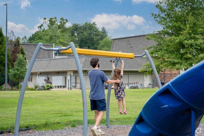Crestview Park is near the Fairlawn area and has a playground that kids enjoy.