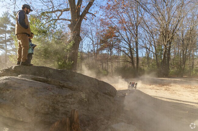 Residents enjoy the variety of activities available at Diamond Hill Park near Arnold Mills.