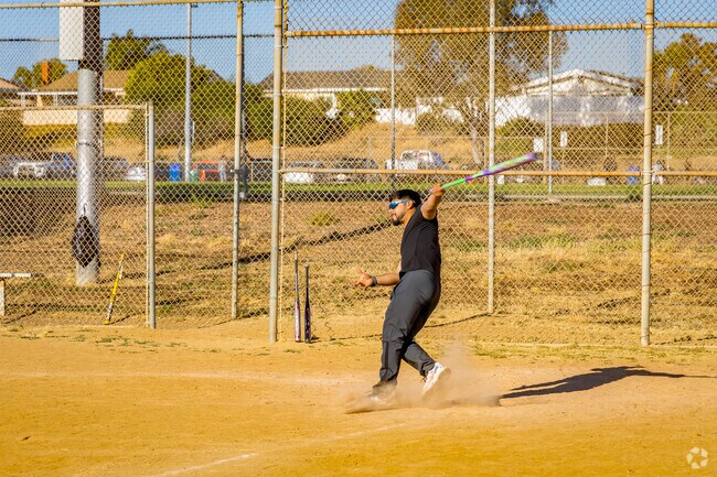 Montgomery-Waller Community Park in Otay Mesa West offers multiple baseball fields.