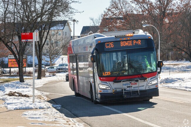 The Metro bus in Bowie can take you just about anywhere.