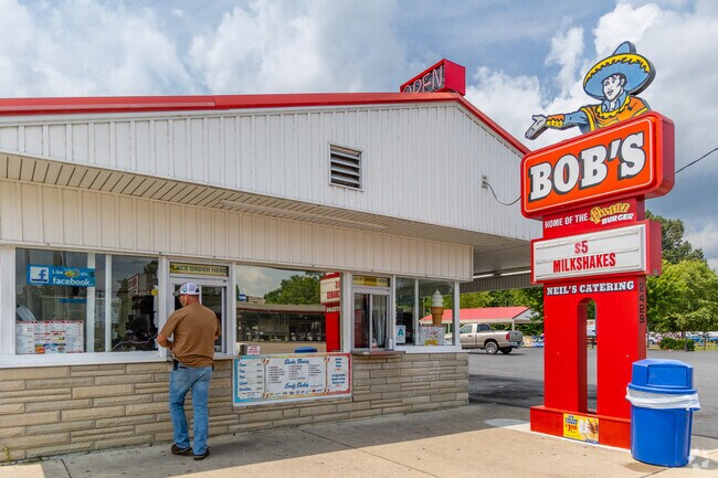 Bob's Drive-In is home to the Fiesta Burger near Dollartown.